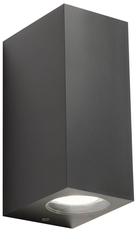 Redo Redo 90152 - Kinkiet zewnętrzny PUNTA 2xGU10/7W/230V IP44