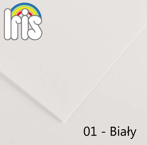 . Karton iris a4 185g 50ark01-biały 200040152