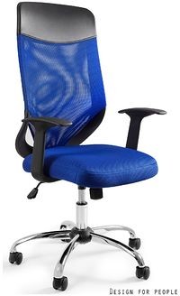 Unique Fotel biurowy MOBI PLUS niebieski (W-952-7)