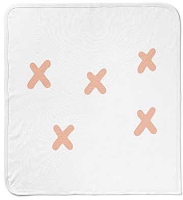 Questo Casa Questo Casa, Kocyk Niemowlęcy Dla Chłopców i Dziewczynek, Tkanina Muślinowa, Kocyk do Fotelika Samochodowego i łóżeczka, Rozmiar: 80x80 Cm