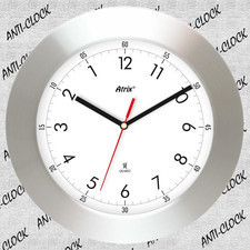 Atrix Anty-zegar ścienny aluminiowy #W1 CAL002W