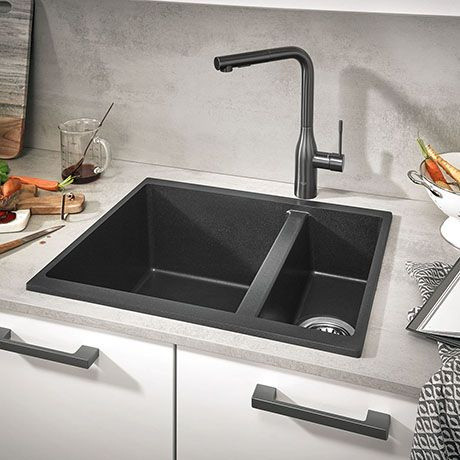 Grohe K500 46x55,5 cm czarny granit 31648AP0