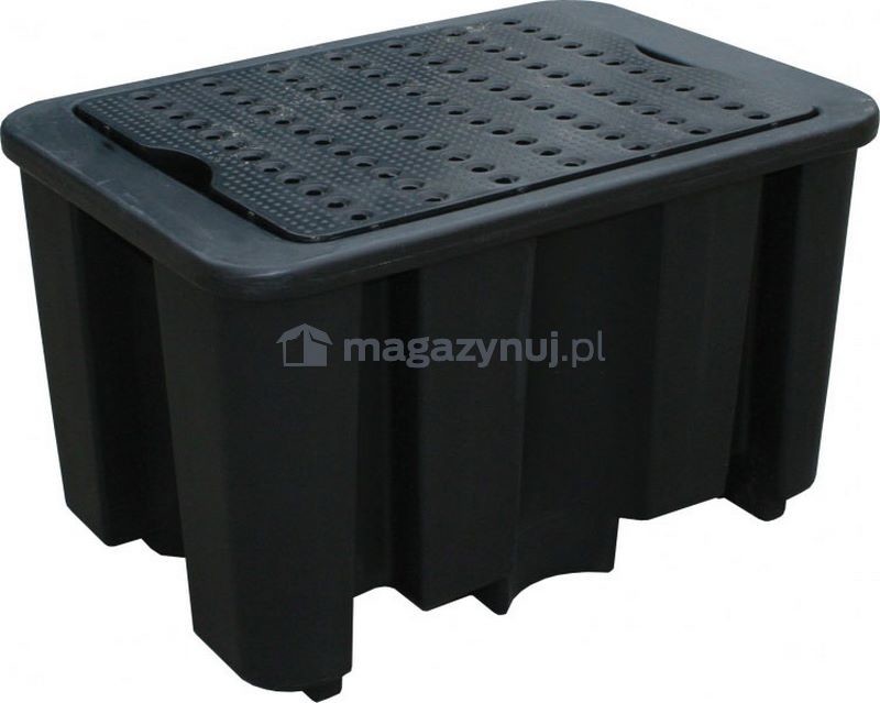 Topserw Paleta wychwytowa na 1 beczkę o pojemności 230 l, wym. 1000 x 680 x 600 mm