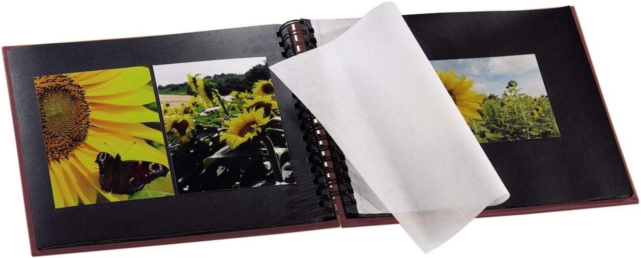Hama Album fotograficzny Fine Art 28X24/50 Bordowy (90149)