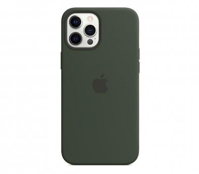 APPLE Etui Silicone Case do iPhone 12 Pro Max Cypryjska zieleń |MHLC3ZM/A