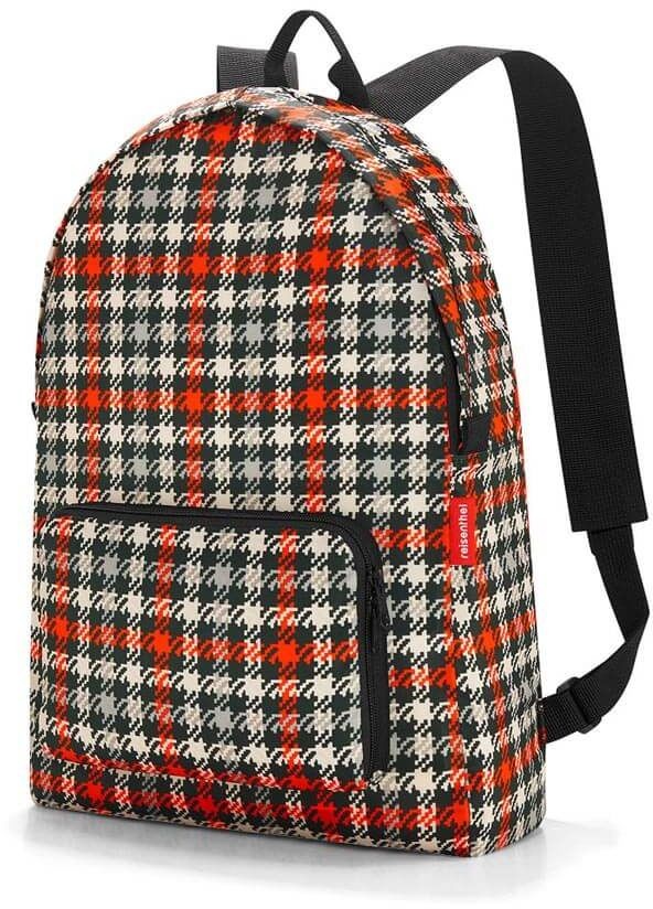 Reisenthel Plecak Glencheck Red Mini Maxi Rucksack RAP3068