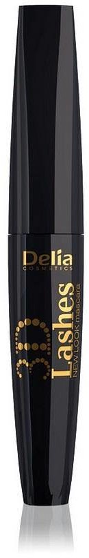 Delia New Look Mascara 3D Lashes tusz do rzęs z efektem trójwymiarowego spojrzenia Black 12ml 98753-uniw