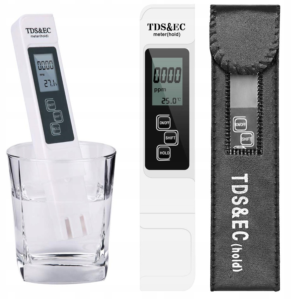 Miernik Tds Ec Temp Tester Twardości Wody Osmoza