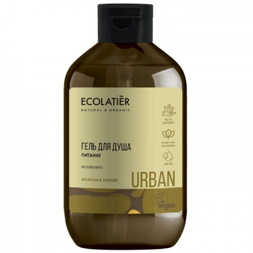 Urban Odżywczy Żel Pod Prysznic Jojoba I Papaja 600 Ml Ecolatier Urban