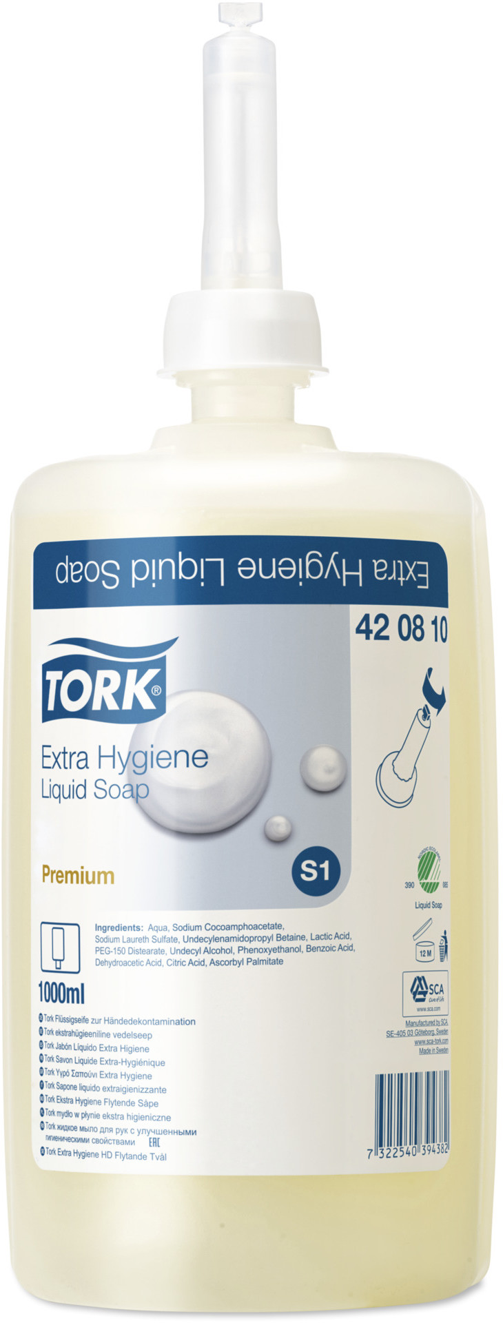 Tork mydło w płynie ekstra higieniczne 420810