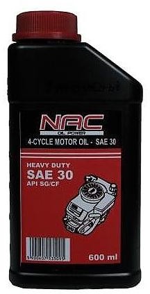 NAC Olej do kosiarek SAE 30 0,6L 4-suw O-MO-SAE30-0,6L