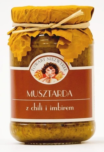 Wytwórnia Towarów Niezwykłych Musztarda z chili i imbirem Towary Niezwykłe 190g