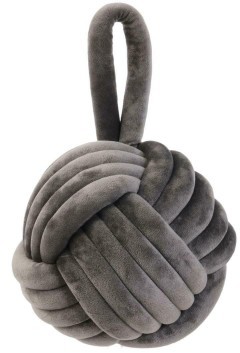 Intesi Stoper do drzwi Yarn szary F.205524