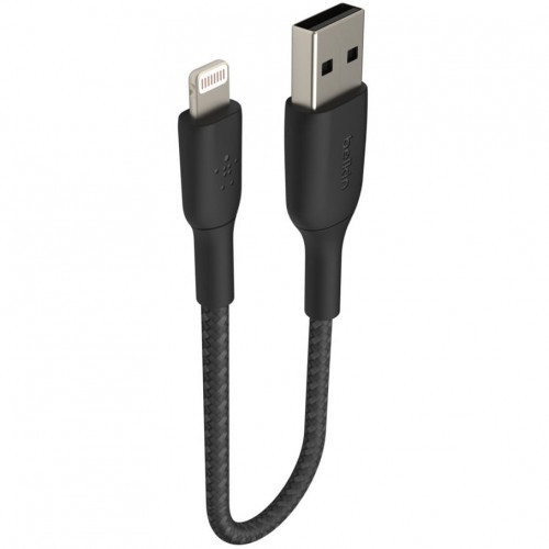 Belkin Kabel Boost Charge Braided USB-A do Lightning 15cm, czarny 745883788705