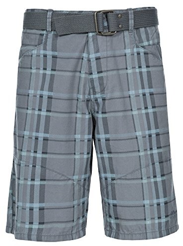 Trespass Mens penza Woven 100% cotton ścienny waist Button Shorts -  XS MABTSHM10007_STGXS