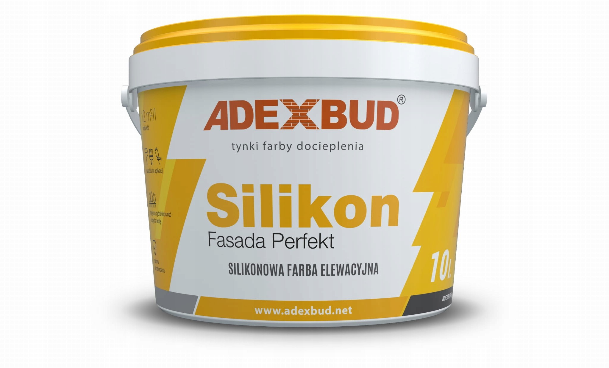 Farba Elewacyjna Silikonowa Perfekt Silikon 10L