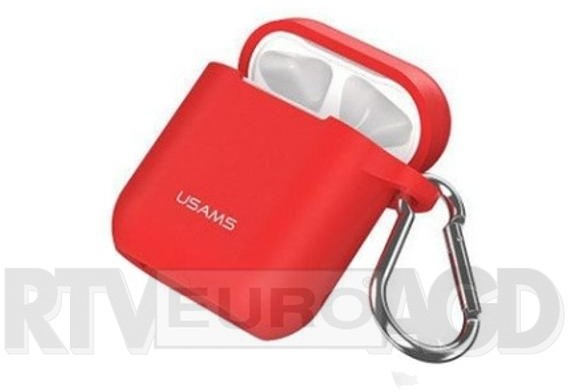 USAMS USAMS etui do AirPods US-BH423 czerwony BH423AP04