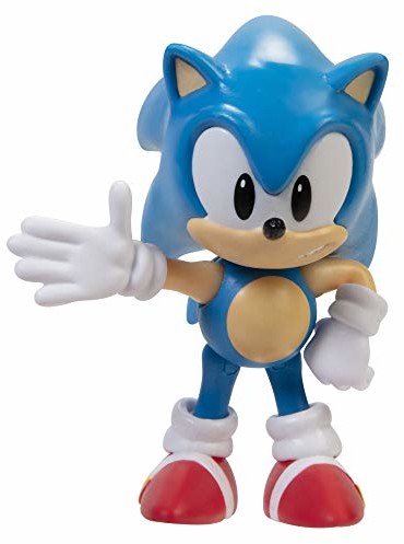 Sonic The Hedgehog Sonic The Hedgehog Figurka akcji 6 cm klasyczna dźwiękowa kolekcjonerska zabawka 406874-16