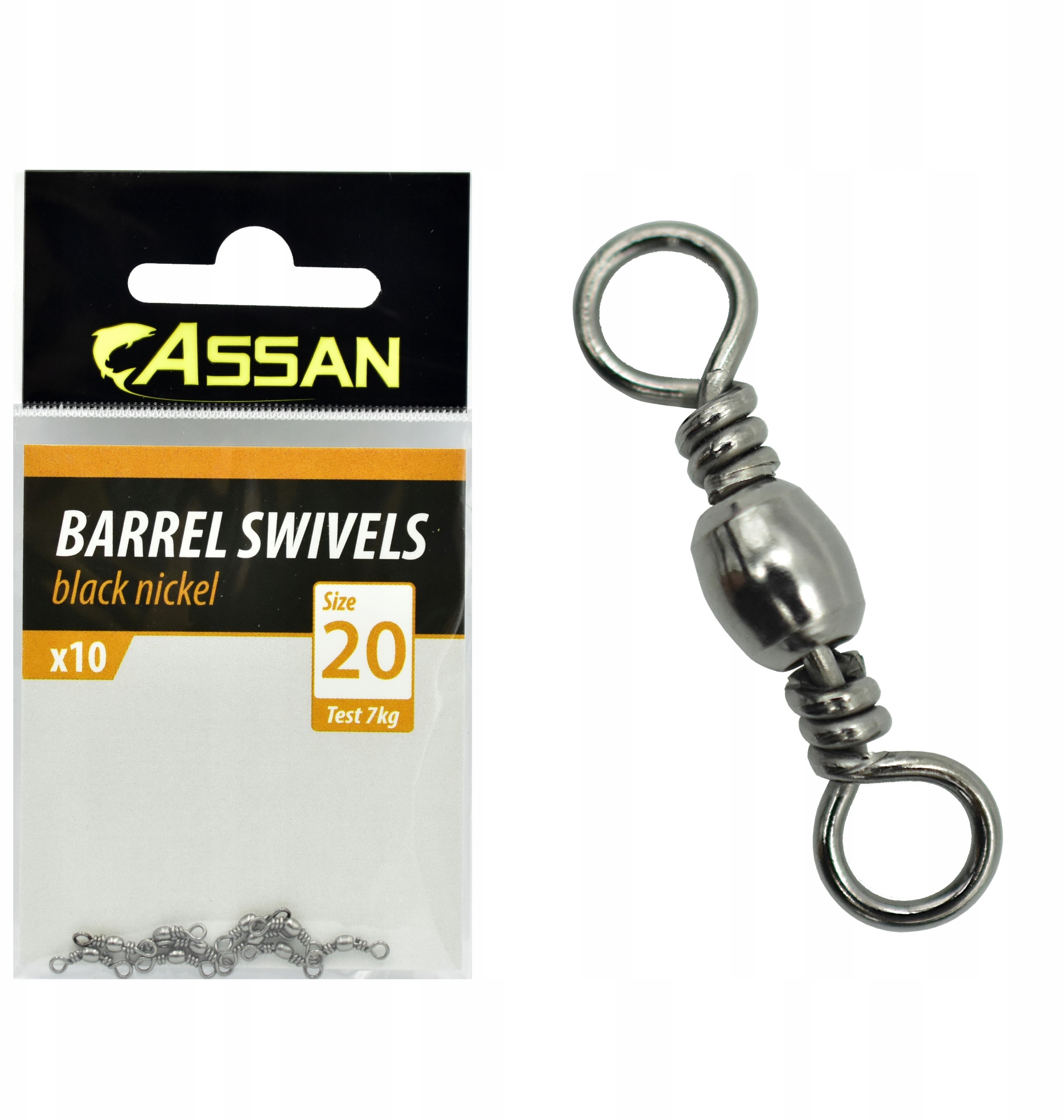 Assan Krętliki Baryłkowe Krętlik 10szt r 20/7 kg