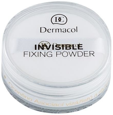 Dermacol Invisible Fixing Powder utrwalający puder transparentny White 13g 65455-uniw