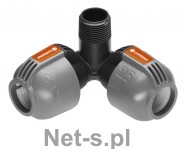 GARDENA winkiel 25mm G3/4 gwint zewnętrzny 2783