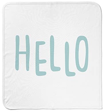 Questo Casa Questo Casa, Kocyk Niemowlęcy Dla Chłopców i Dziewczynek, Tkanina Muślinowa, Kocyk do Fotelika Samochodowego i łóżeczka, Rozmiar: 80x80 Cm