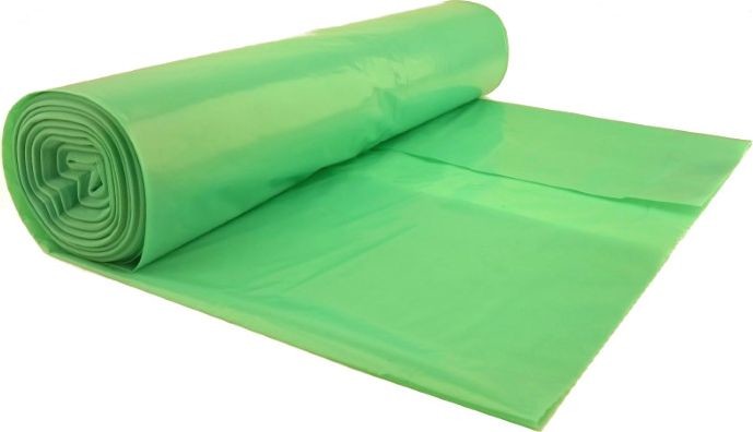 Aglo3 Aglo3 Worki na śmieci szklane zielone ekstra mocne folia LDPE 25 sztuk 120 l 540048/ZIELONE/AGLO3