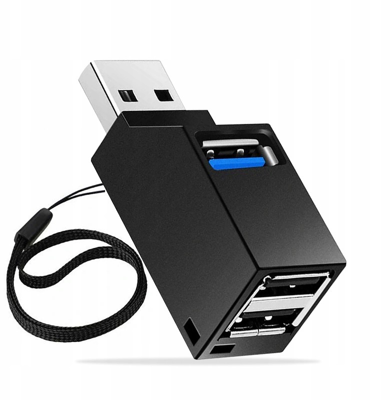 Szybki Hub Usb 3.0 Rozdzielacz Portów Adapter Usb