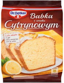 Dr Oetker Babka o smaku cytrynowym