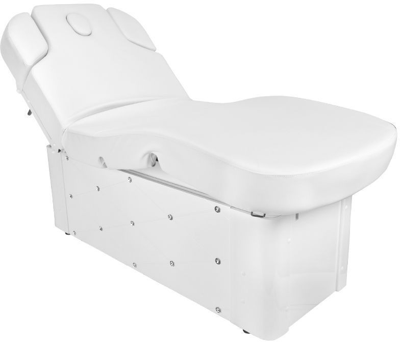 ACTIVESHOP SPA LEŻANKA KOSMETYCZNA AZZURRO KRYSTAL 370-3 4 SILN. BIAŁA AS_109101