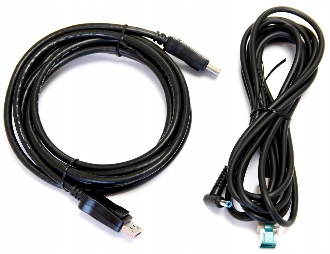 HP Kabel DisplayPort 3m +Kabel zasilający Usb