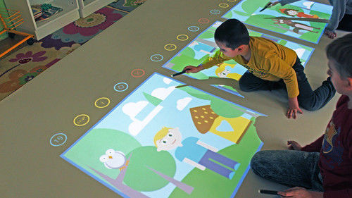 Mentor Mata do podłogi interaktywnej SmartFloor (3,5 m x 2,6 m) 8083