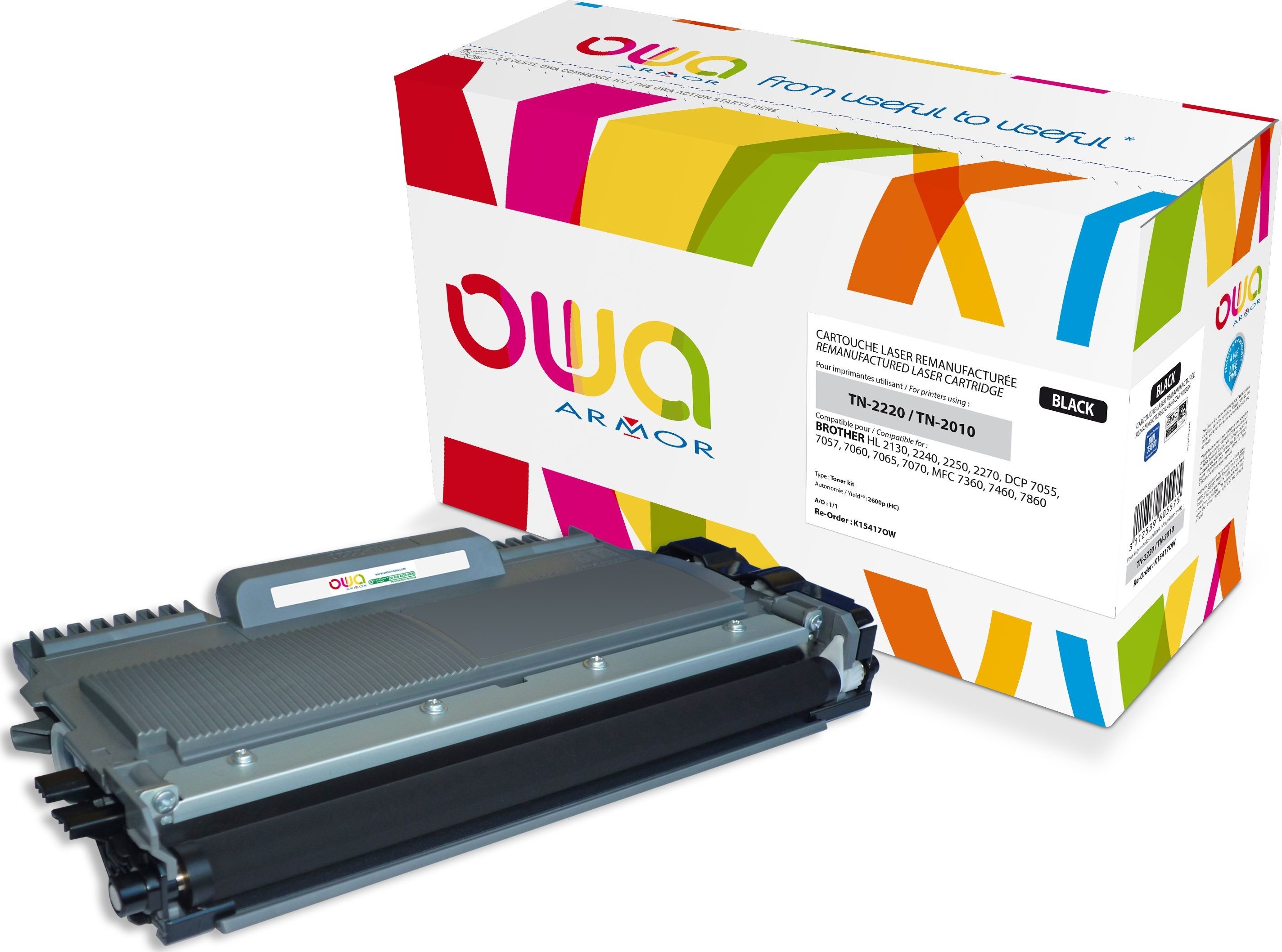 Armor OWA OWA Toner TN2220 black TN-2220 K15417OW