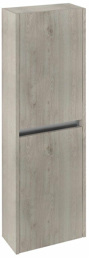 Sapho NIRONA szafka wysoka 40x140x20cm 2 drzwiczki lewe/prawe dąb Mocca NR451) NR450-1212