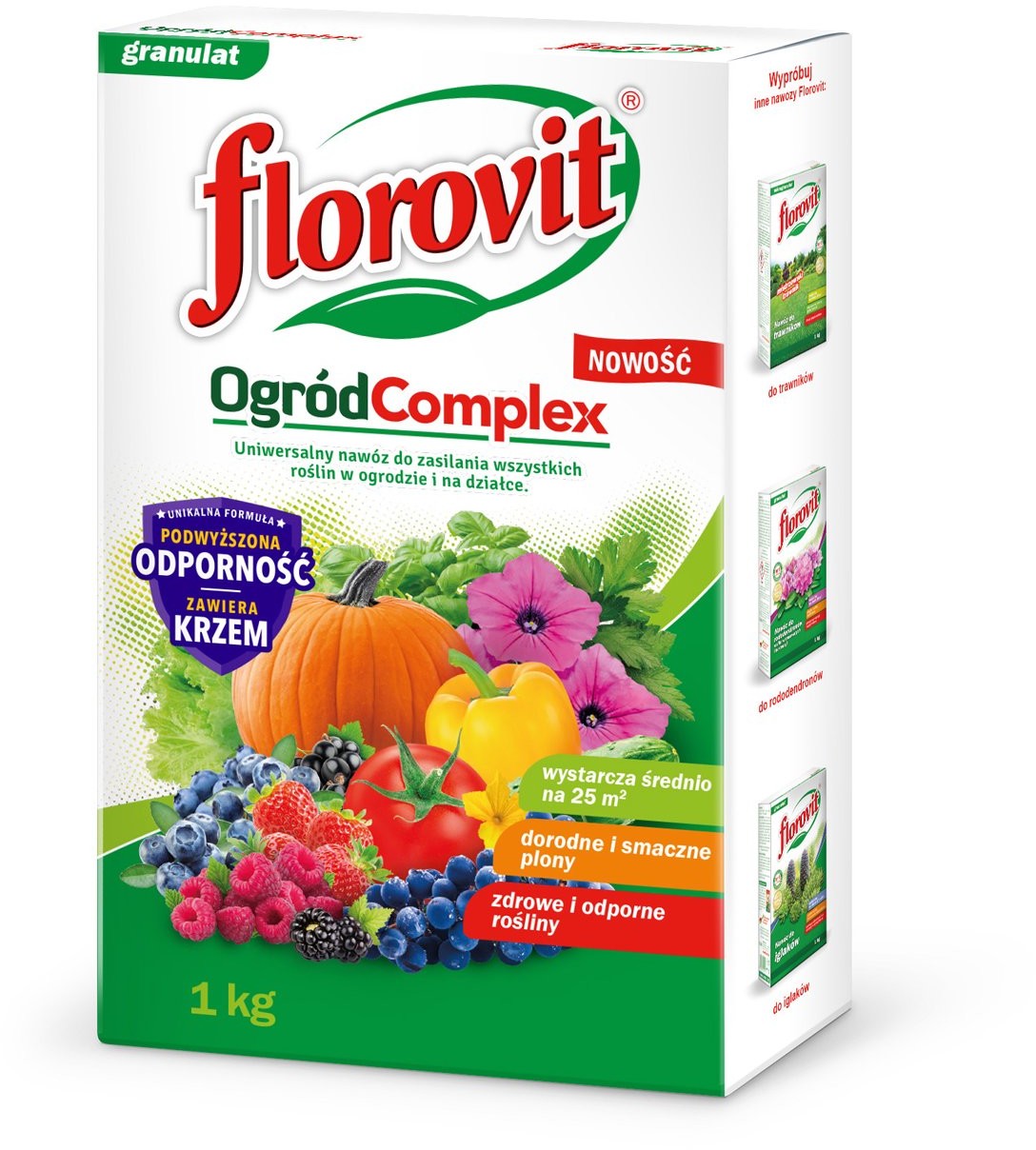 Florovit ogród nawóz kompleksowy krzem 1 kg