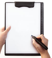 Magnetoplan Clipboard magnetyczny czarny 1131512