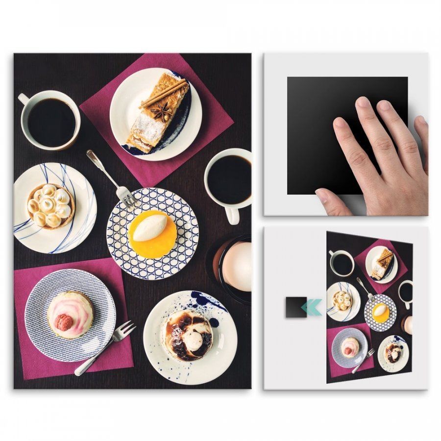 Pix4home Plakat metalowy podwieczorek M POS-M-00822