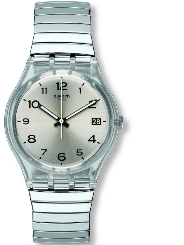 Фото - Наручний годинник SWATCH Zegarek  GM416B SILVERALL - Natychmiastowa WYSYŁKA 0zł (DHL DPD INPO 