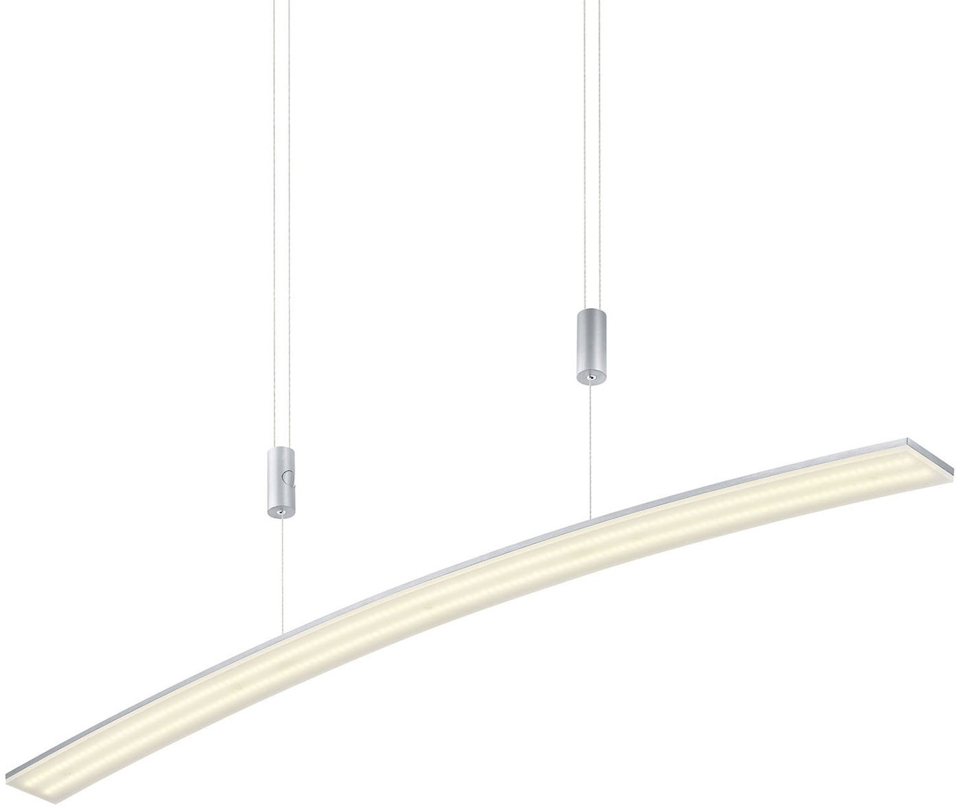 B-Leuchten New Loire lampa wisząca LED, aluminium