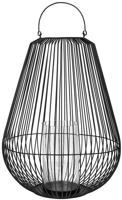 Blomus NIDEA Lampion Podłogowy rozm. L - Czarny 65759