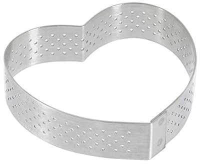 De Buyer Forma do pieczenia w kształcie serca 8 cm stal nierdzewna