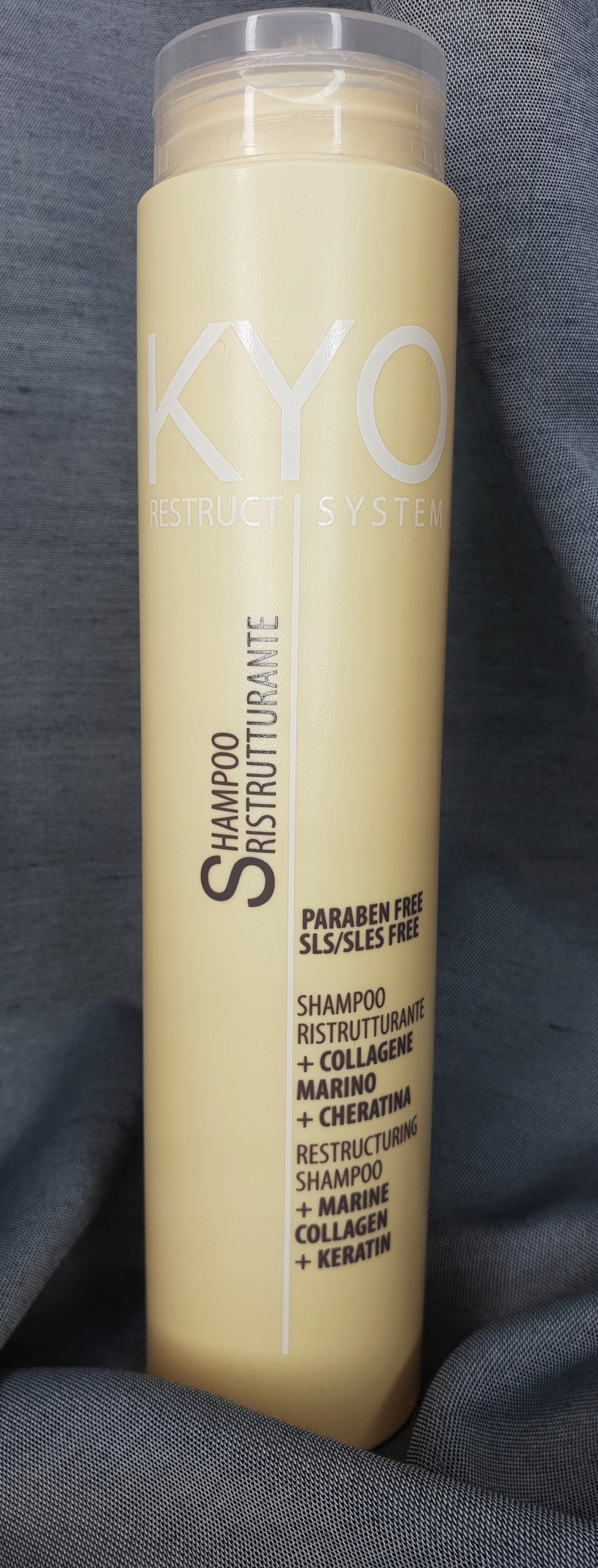 Kyo Restruct szampon z keratyną, kolagen morski