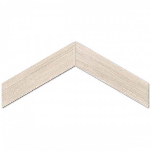 Emil Ceramica Ceramica SleekWood White Chevron 11x54