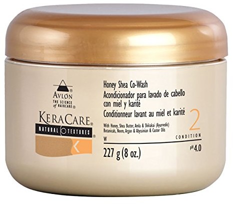 Shea keracare Natural Textures Honey co-WASH 8oz by avlon