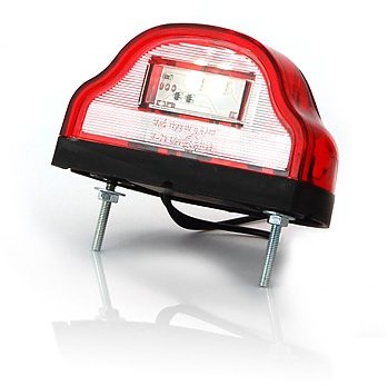 WAŚ Lampa LED oświetlenia tablicy rejestracyjnej (409) was409