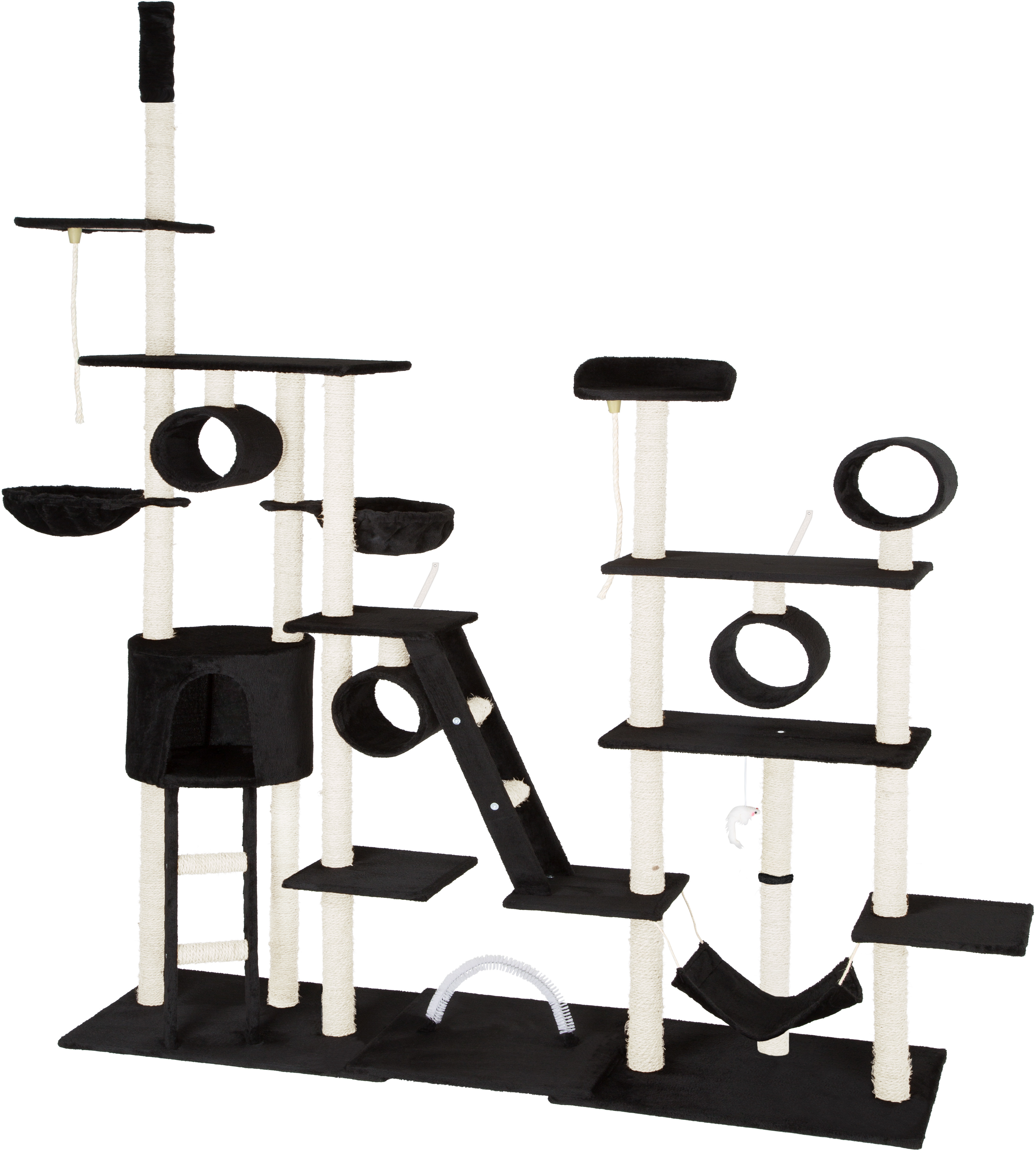 tectake Drapak dla kota Snooky 261 cm - czarny 403918
