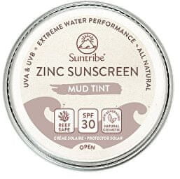 Suntribe Naturalny filtr przeciwsłoneczny z cynkiem SPF 30 do Obličej i ciała Sport Objętość 45 g)