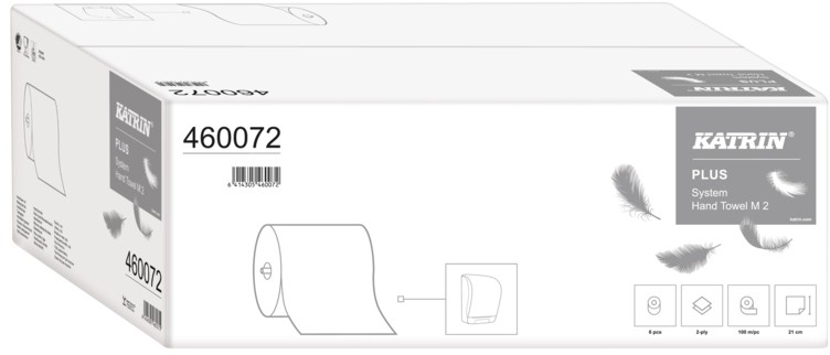 Katrin Plus 460072 Ręcznik Papierowy W Roli 6 rol