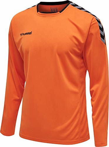 Hummel HmlAuthentic koszulka męska z dżerseju pomarańczowa Tangerine S 204922-5006