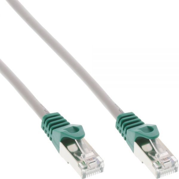 InLine Krosowy PC PC Patch Kabel Sieciowy SF/UTP Cat.5e szary 15m 73515